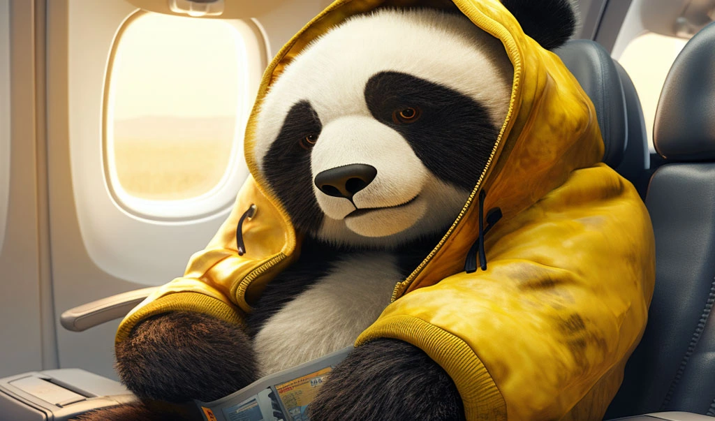 Cute Panda Seating Economy - Flight Cancellation Tips